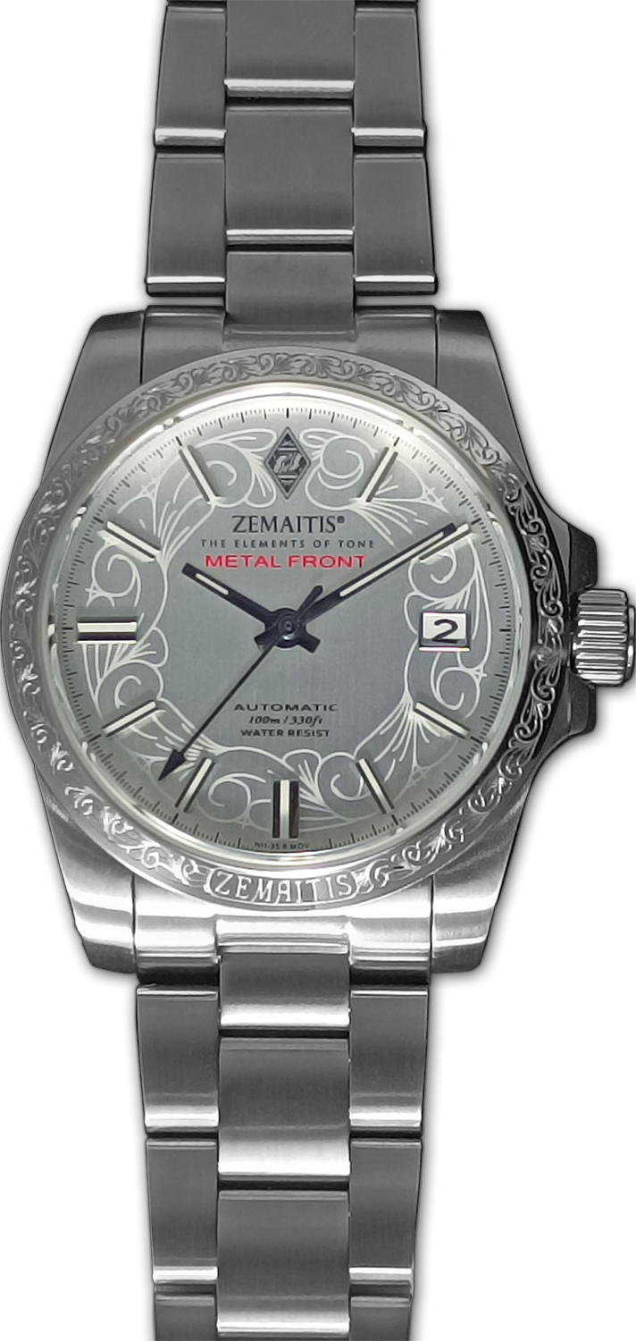 よろしくお願いしますZEMAITIS 腕時計 ZWMF235 メタルフロント 100本限定 未使用