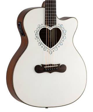 CAF-90HCW Gloss White Mother of Pearl